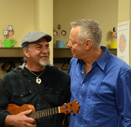 Jake Peters with Tommy Emmanuel